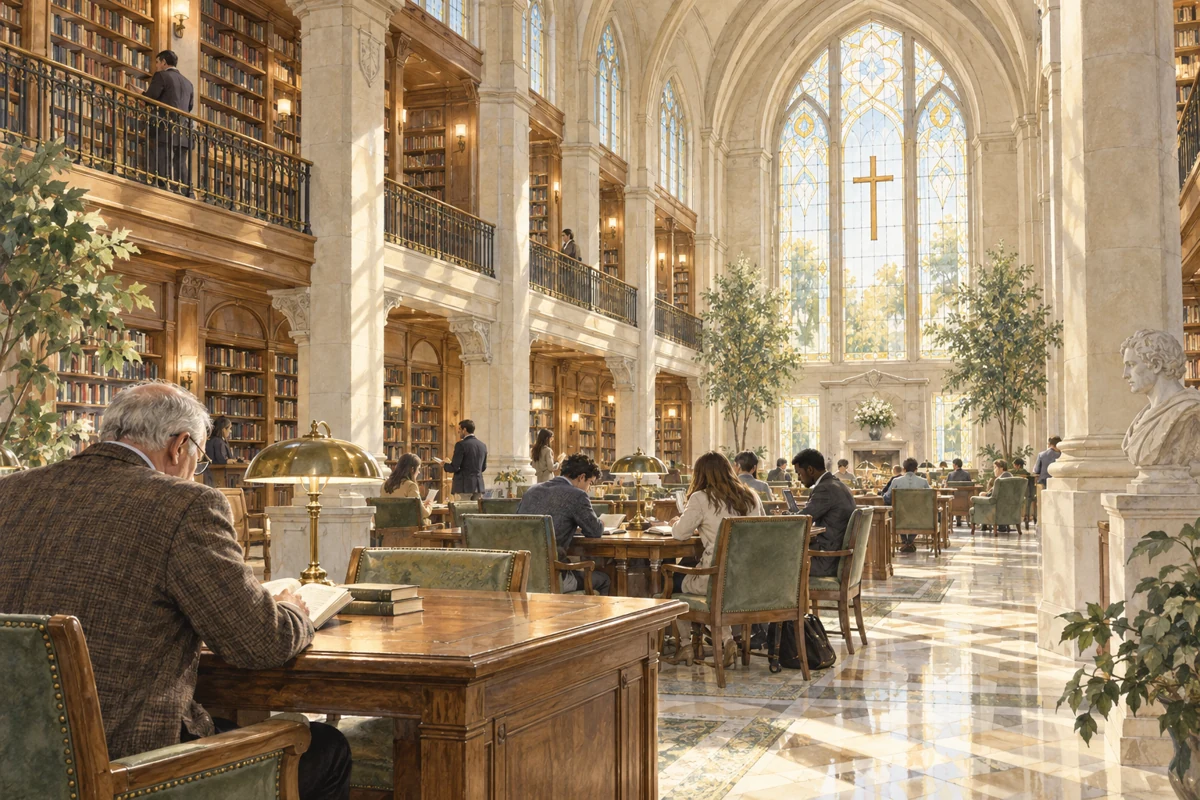 Library, concept illustration
